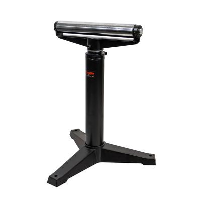 Materialstöd (Rullstöd) med Ø52 mm stålrulle och justerbar höjd 530-870 cm (Heavy-Duty)